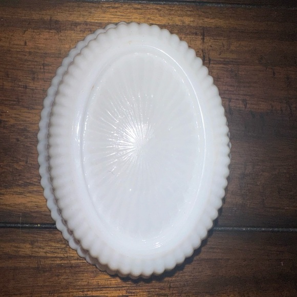 Vintage Kemple White Milk Glass Hen Chicken on Nest Covered Dish Farmhouse Decor - Picture 11 of 14